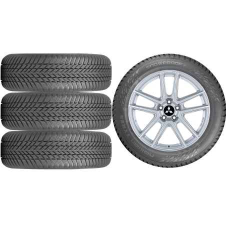 NOWE KOŁA ZIMA MITSUBISHI ASX RJB Nokian 215/60R17*8