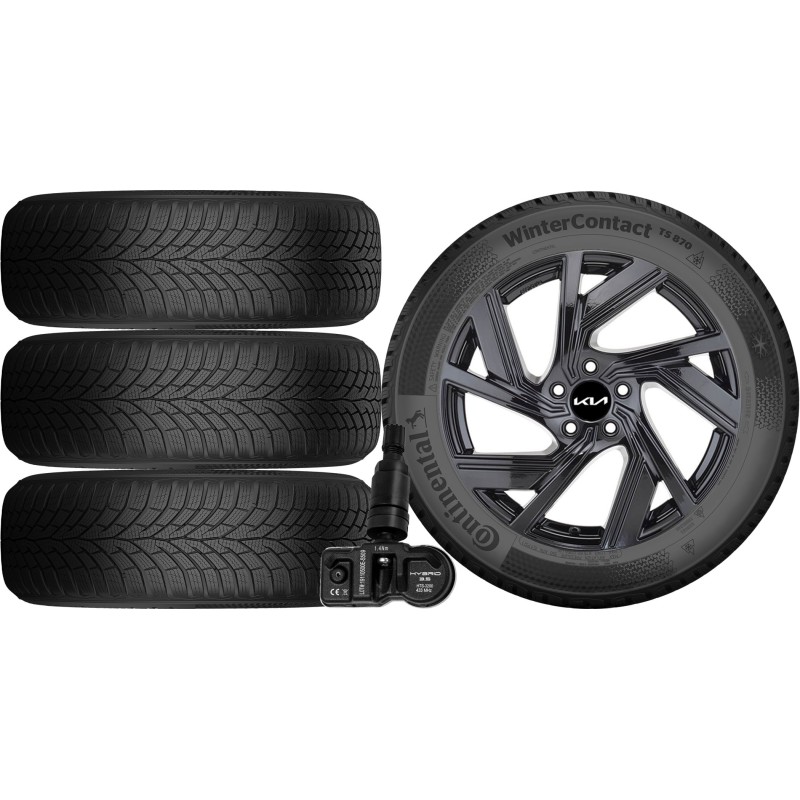 NOWE KOŁA ZIMA KIA SORENTO MQ4 Continental 235/60R18+TPMS*25 NOWE KOŁA ZIMA KIA SORENTO MQ4 Continental 235/60R18+TPMS*25
