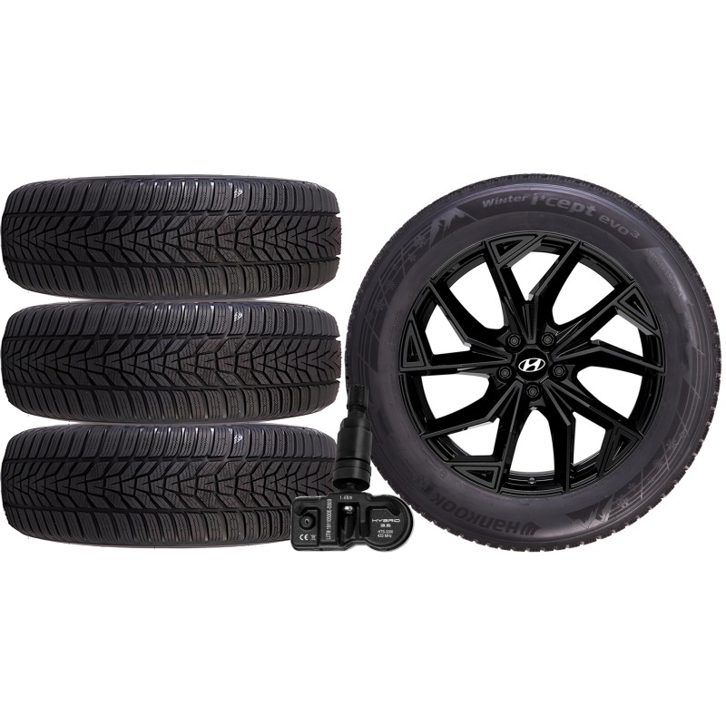 NOWE KOŁA ZIMA HYUNDAI TUCSON Hankook 225/60R17+TPMS*36 NOWE KOŁA ZIMA HYUNDAI TUCSON Hankook 225/60R17+TPMS*36