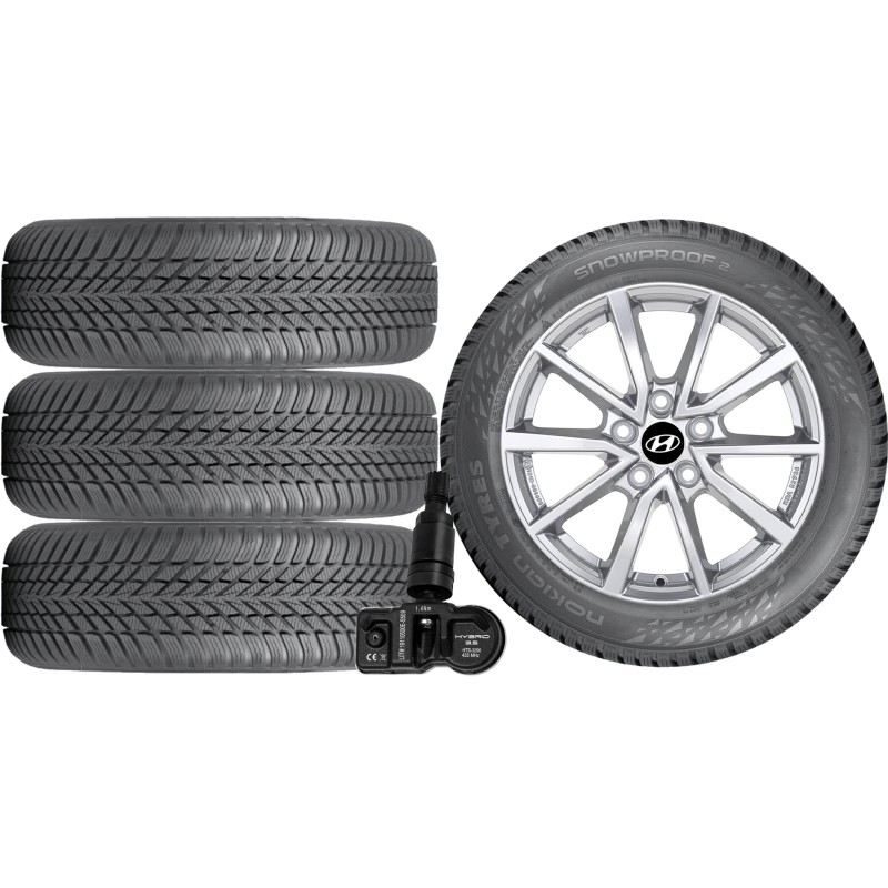 NOWE KOŁA ZIMA HYUNDAI TUCSON Nokian 225/60R17+TPMS*20 NOWE KOŁA ZIMA HYUNDAI TUCSON Nokian 225/60R17+TPMS*20