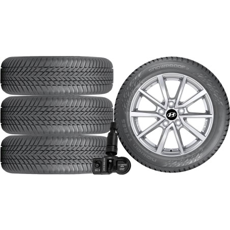 NOWE KOŁA ZIMA HYUNDAI TUCSON Nokian 225/60R17+TPMS*20