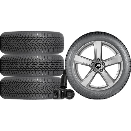NOWE KOŁA ZIMA Hyundai i30 (PDE) Nokian 205/55R16+TPMS*13