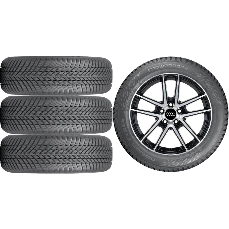 NOWE KOŁA ZIMA Audi A3 Limousine (GY) Nokian 225/45R17*11 NOWE KOŁA ZIMA Audi A3 Limousine (GY) Nokian 225/45R17*11