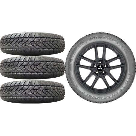 NOWE KOŁA ZIMA MITSUBISHI ASX RJB Dunlop 215/60R17*7