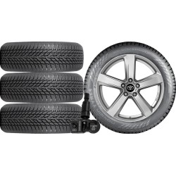 NOWE KOŁA ZIMA TOYOTA C-HR AX1T Nokian 225/50R18+TPMS*8