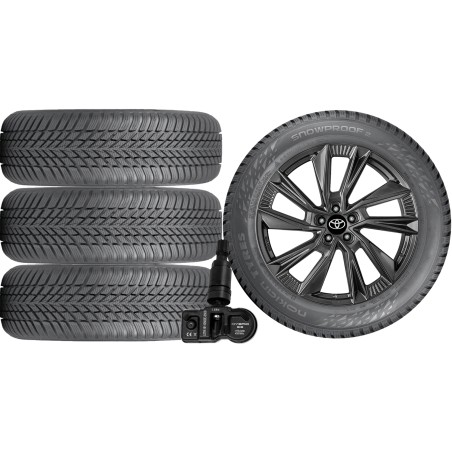 NOWE KOŁA ZIMA TOYOTA RAV 4 XA5 Nokian 235/55R19+TPMS*1