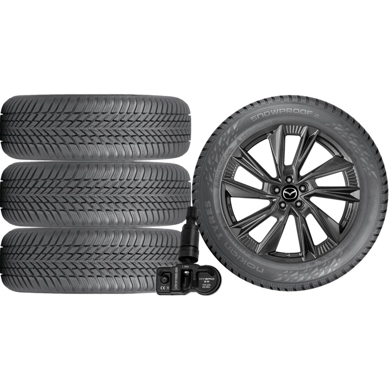 NOWE KOŁA ZIMA Mazda CX-60 Nokian 235/55R19+TPMS*1 NOWE KOŁA ZIMA Mazda CX-60 Nokian 235/55R19+TPMS*1