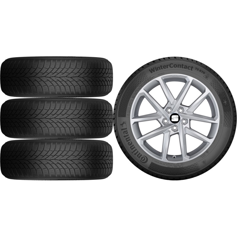 NOWE KOŁA ZIMA Seat Leon Continental 225/40R18*18 NOWE KOŁA ZIMA Seat Leon Continental 225/40R18*18