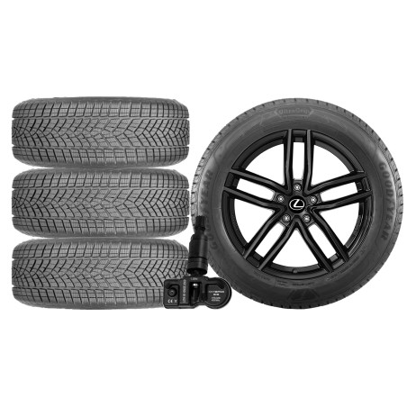 NOWE KOŁA ZIMA Lexus NX Goodyear 235/60R18+TPMS