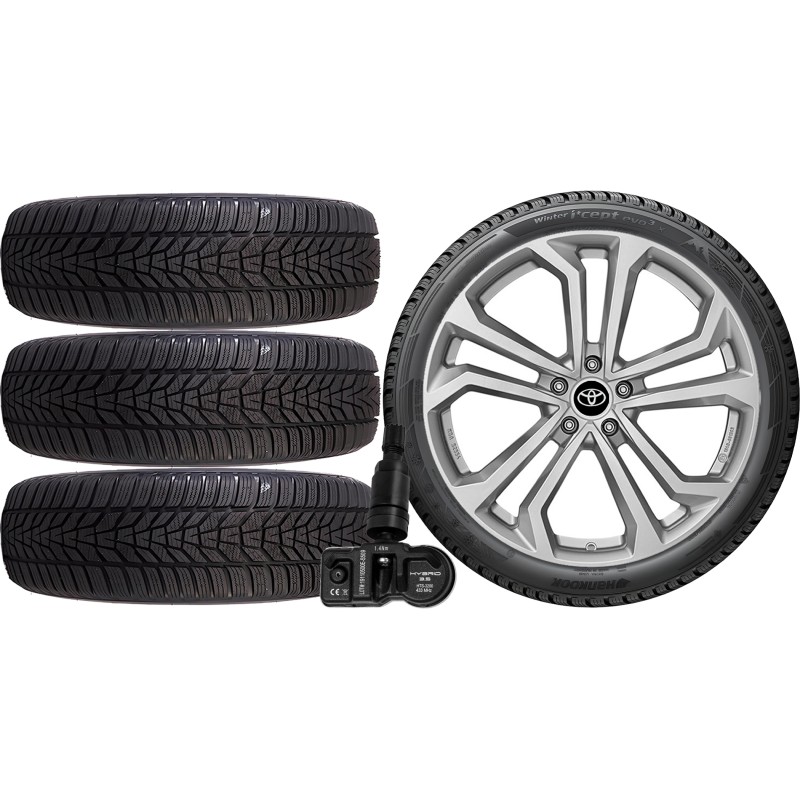 NOWE KOŁA ZIMA TOYOTA BZ4X Hankook 235/50R20+TPMS*7 NOWE KOŁA ZIMA TOYOTA BZ4X Hankook 235/50R20+TPMS*7