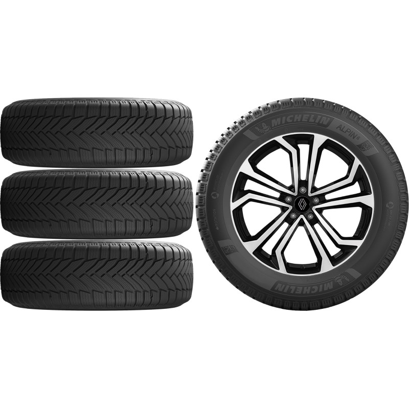 NOWE KOŁA ZIMA Renault Austral Michelin 235/55R18*3 NOWE KOŁA ZIMA Renault Austral Michelin 235/55R18*3