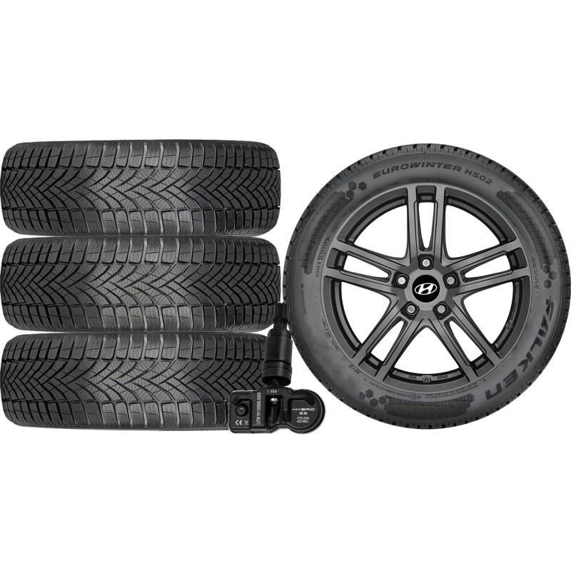 NOWE KOŁA ZIMA Hyundai i30 (PDE) Falken 205/55R16+TPMS*11 NOWE KOŁA ZIMA Hyundai i30 (PDE) Falken 205/55R16+TPMS*11