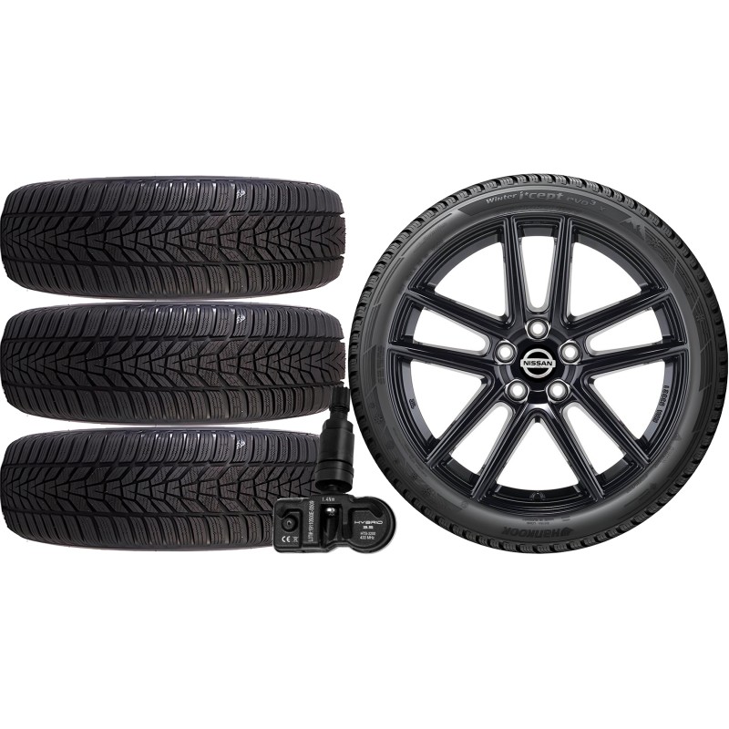NOWE KOŁA ZIMA Nissan QASHQAI (J12) Hankook 235/55R18+TPMS*2 NOWE KOŁA ZIMA Nissan QASHQAI (J12) Hankook 235/55R18+TPMS*2
