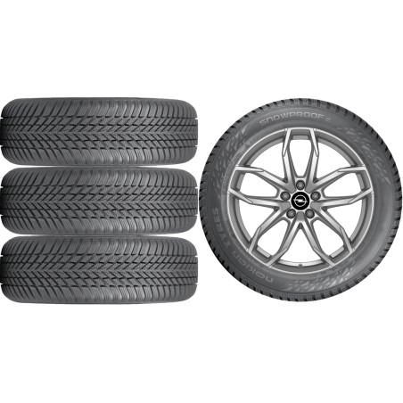 NOWE KOŁA ZIMA Opel Mokka (U) Nokian 215/60R17*6