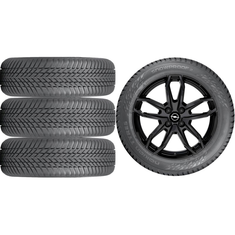 NOWE KOŁA ZIMA Opel Mokka (U) Nokian 215/60R17*5 NOWE KOŁA ZIMA Opel Mokka (U) Nokian 215/60R17*5