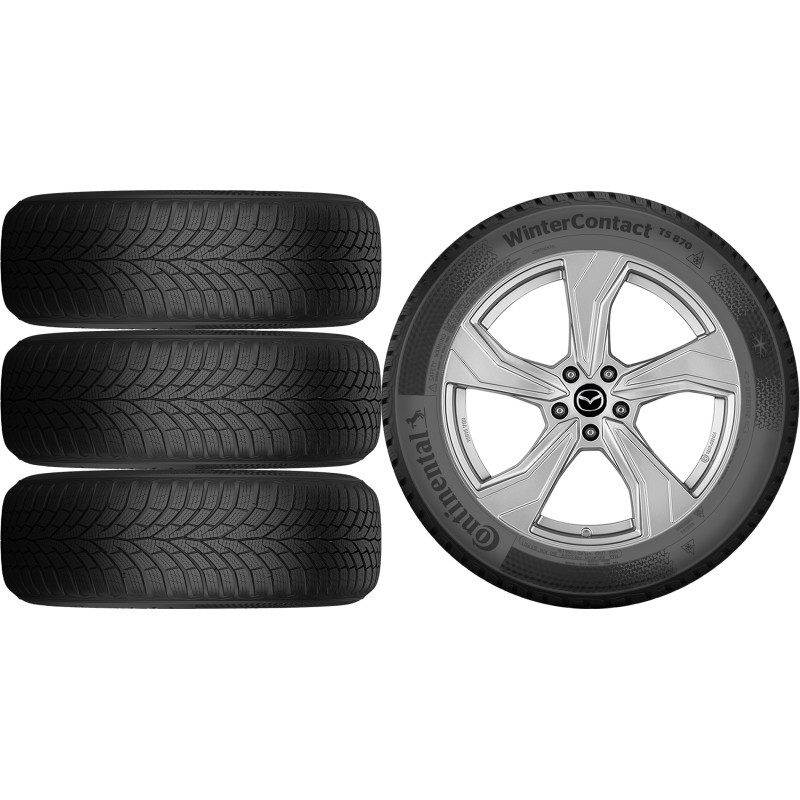 NOWE KOŁA ZIMA Mazda CX-3 (DJ1) Continental 215/60R16*1 NOWE KOŁA ZIMA Mazda CX-3 (DJ1) Continental 215/60R16*1