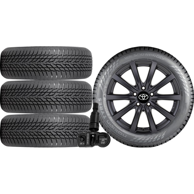NOWE KOŁA ZIMA TOYOTA COROLLA Cross XG1TJ Nokian 225/50R18+TPMS*7 NOWE KOŁA ZIMA TOYOTA COROLLA Cross XG1TJ Nokian 225/50R18+TPMS*7