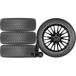 NOWE KOŁA ZIMA MERCEDES GLC W253 Goodyear 235/55R19+TPMS*4