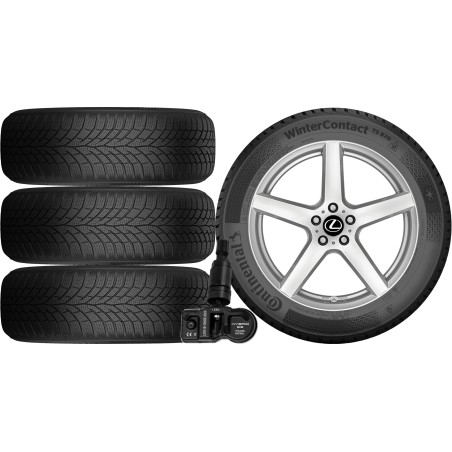 NOWE KOŁA ZIMA Lexus UX Continental 215/60R17+TPMS*5