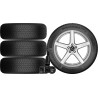 NOWE KOŁA ZIMA Lexus UX Continental 215/60R17+TPMS*5
