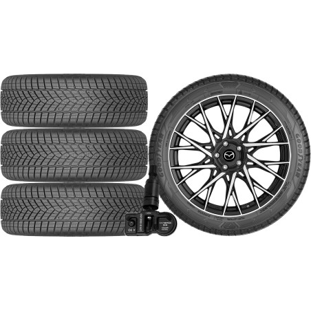 NOWE KOŁA ZIMA Mazda CX-60 Goodyear 235/55R19+TPMS*8