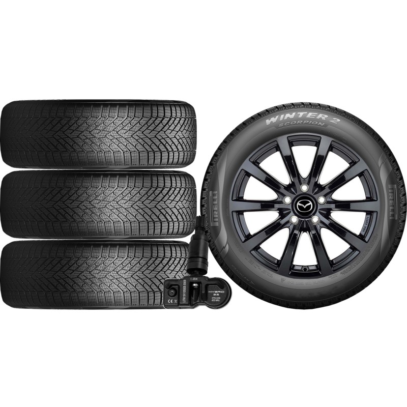 NOWE KOŁA ZIMA Mazda CX-60 Pirelli 235/60R18+TPMS*3 NOWE KOŁA ZIMA Mazda CX-60 Pirelli 235/60R18+TPMS*3