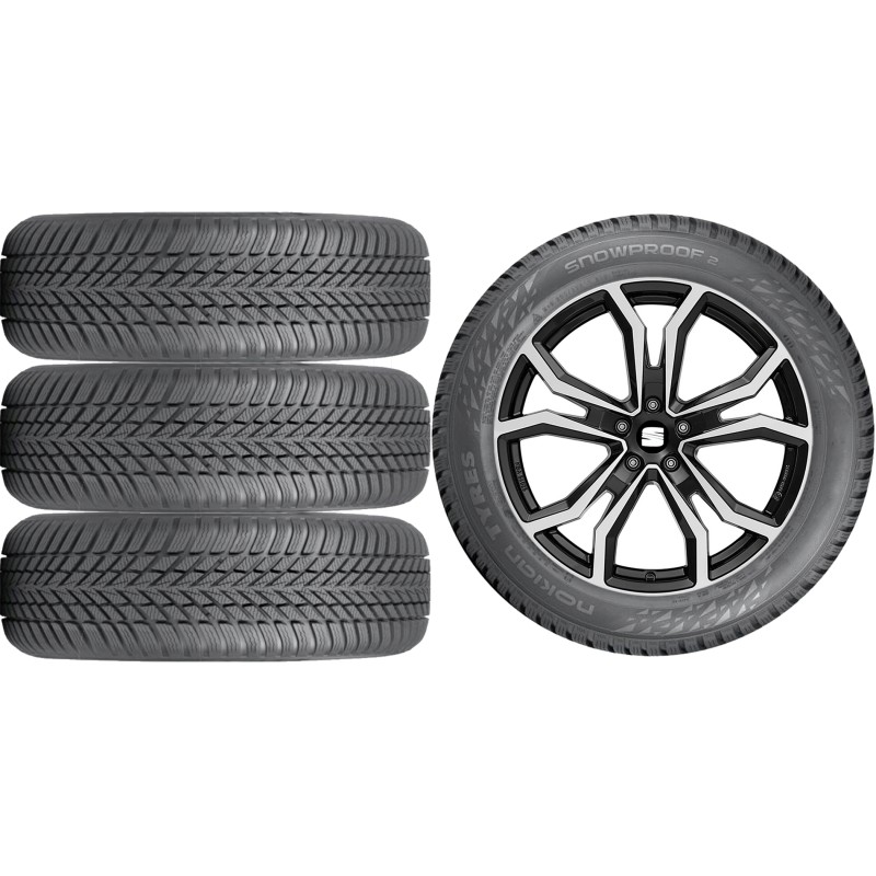 NOWE KOŁA ZIMA Seat Tarraco Nokian 235/55R18 NOWE KOŁA ZIMA Seat Tarraco Nokian 235/55R18