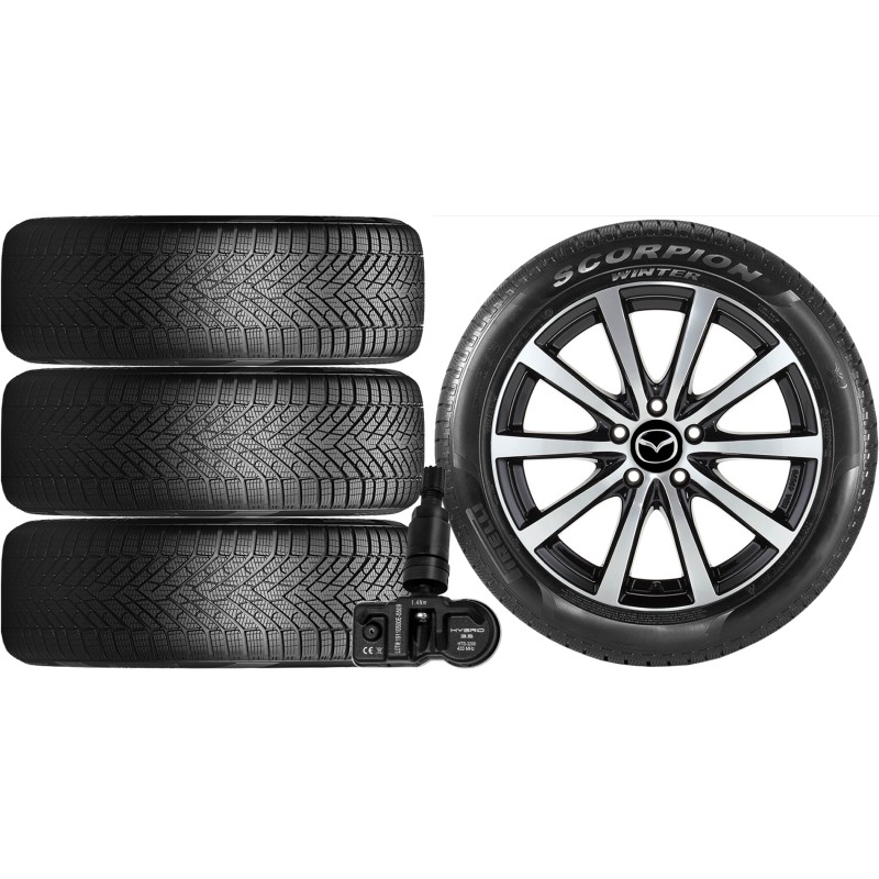 NOWE KOŁA ZIMA Mazda CX-5 (KF) Pirelli 225/65R17+TPMS*20 NOWE KOŁA ZIMA Mazda CX-5 (KF) Pirelli 225/65R17+TPMS*20