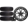 NOWE KOŁA ZIMA TOYOTA C-HR AX2T Hankook 225/55R18+TPMS*3