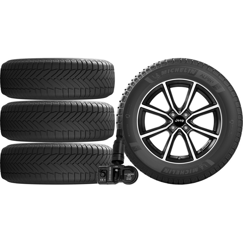 NOWE KOŁA ZIMA Jeep AVENGER FH1 Michelin 215/60R17+TPMS*1 NOWE KOŁA ZIMA Jeep AVENGER FH1 Michelin 215/60R17+TPMS*1