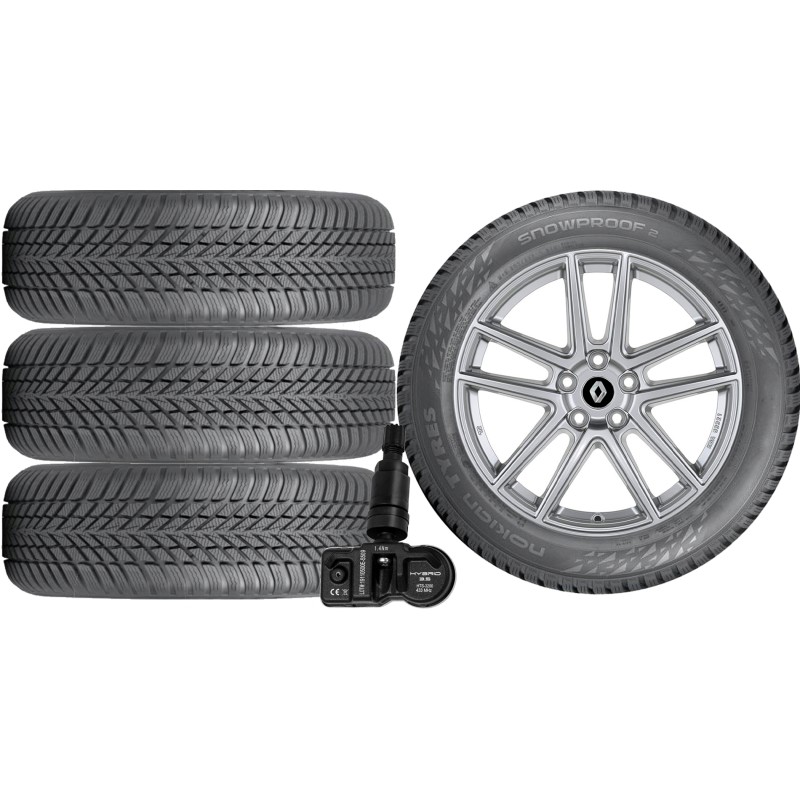 NOWE KOŁA ZIMA Renault Austral Nokian 235/55R18+TPMS*11 NOWE KOŁA ZIMA Renault Austral Nokian 235/55R18+TPMS*11