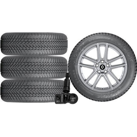 NOWE KOŁA ZIMA Renault Austral Nokian 235/55R18+TPMS*11