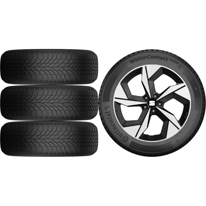 NOWE KOŁA ZIMA Seat Ateca Continental 235/40R19*1 NOWE KOŁA ZIMA Seat Ateca Continental 235/40R19*1