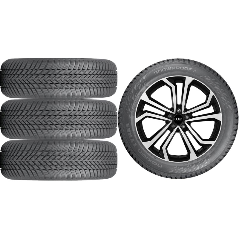 NOWE KOŁA ZIMA Audi Q5 (FY) Nokian 255/45R20 NOWE KOŁA ZIMA Audi Q5 (FY) Nokian 255/45R20