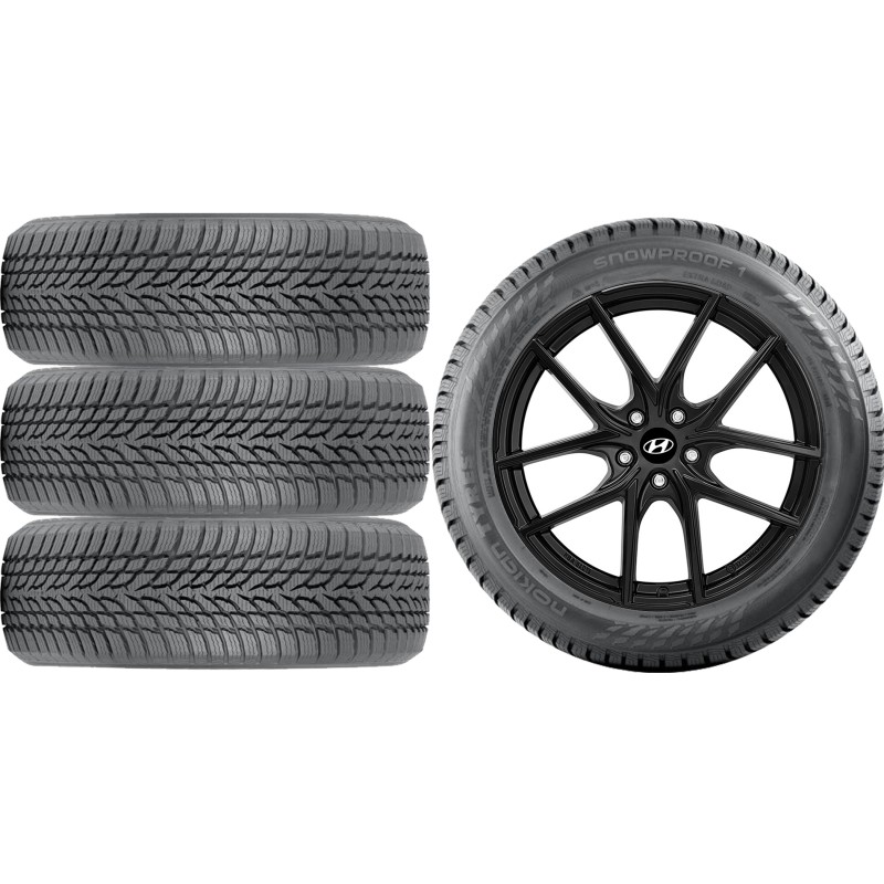 NOWE KOŁA ZIMA HYUNDAI KONA SX2 Nokian 215/55R17*15 NOWE KOŁA ZIMA HYUNDAI KONA SX2 Nokian 215/55R17*15