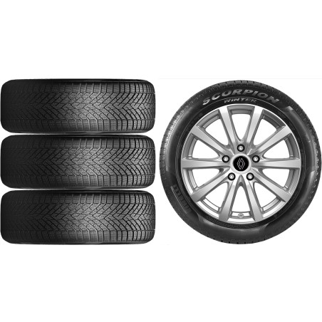 NOWE KOŁA ZIMA Renault Captur Pirelli 215/60R17