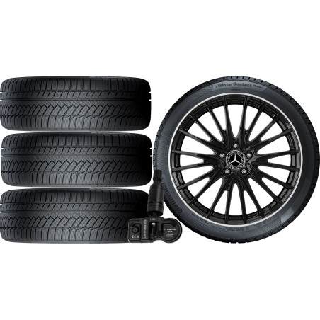 NOWE KOŁA ZIMA MERCEDES GLC COUPE C253 Continental 235/55R19+TPMS*5