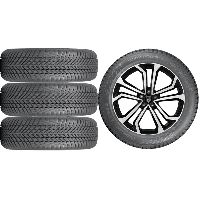 NOWE KOŁA ZIMA Peugeot 408 (F) Nokian 215/65R17 NOWE KOŁA ZIMA Peugeot 408 (F) Nokian 215/65R17