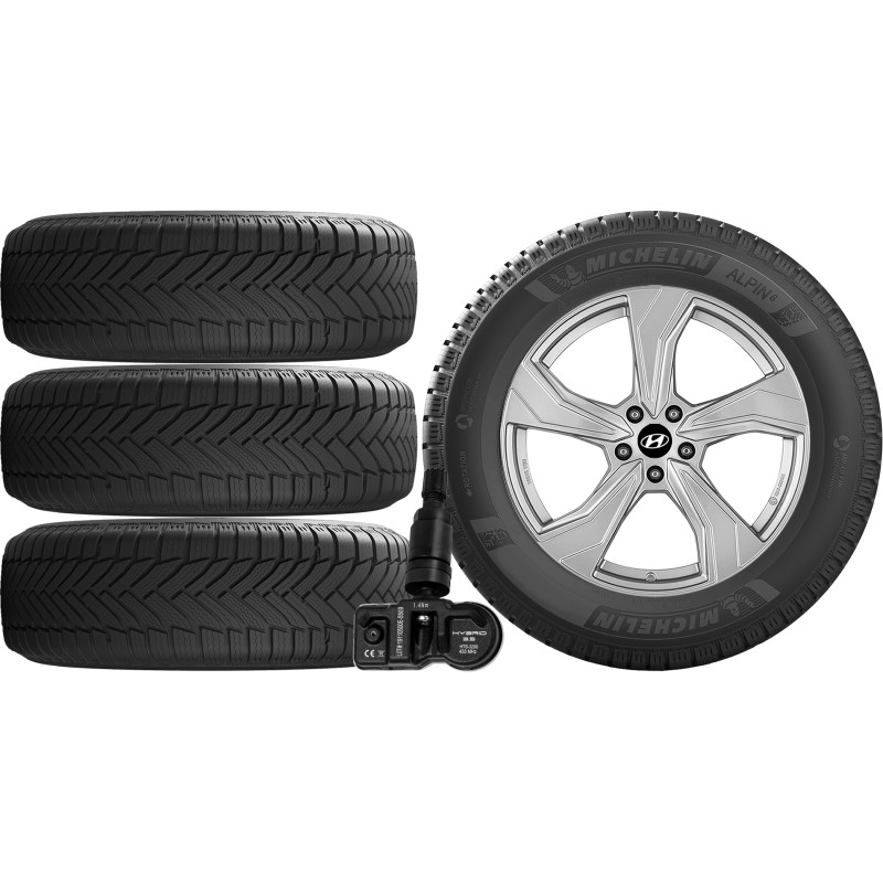 NOWE KOŁA ZIMA HYUNDAI Tucson (NX4e) Michelin 235/55R18+TPMS*3 NOWE KOŁA ZIMA HYUNDAI Tucson (NX4e) Michelin 235/55R18+TPMS*3