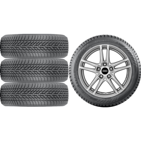 NOWE KOŁA ZIMA Audi A4 B9 Nokian 225/50R17*9