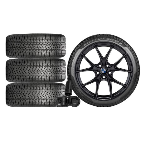 NOWE KOŁA ZIMA BMW 5 G60 G6L Pirelli 245/45R19+TPMS*1