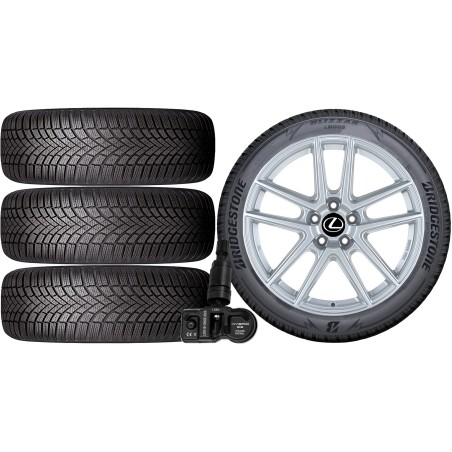 NOWE KOŁA ZIMA Lexus UX Bridgestone 215/60R17+TPMS*16