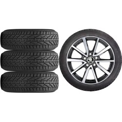 NOWE KOŁA ZIMA Skoda SuperB (3T) Riken 215/55R17*12