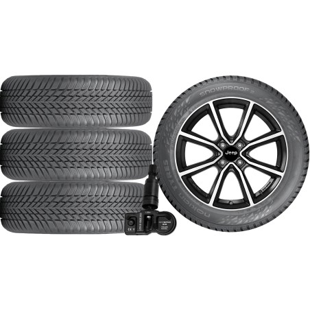NOWE KOŁA ZIMA Jeep AVENGER FH1 Nokian 215/60R17+TPMS*1