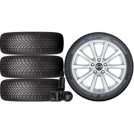 NOWE KOŁA ZIMA Nissan QASHQAI (J12) Bridgestone 215/65R17+TPMS*15