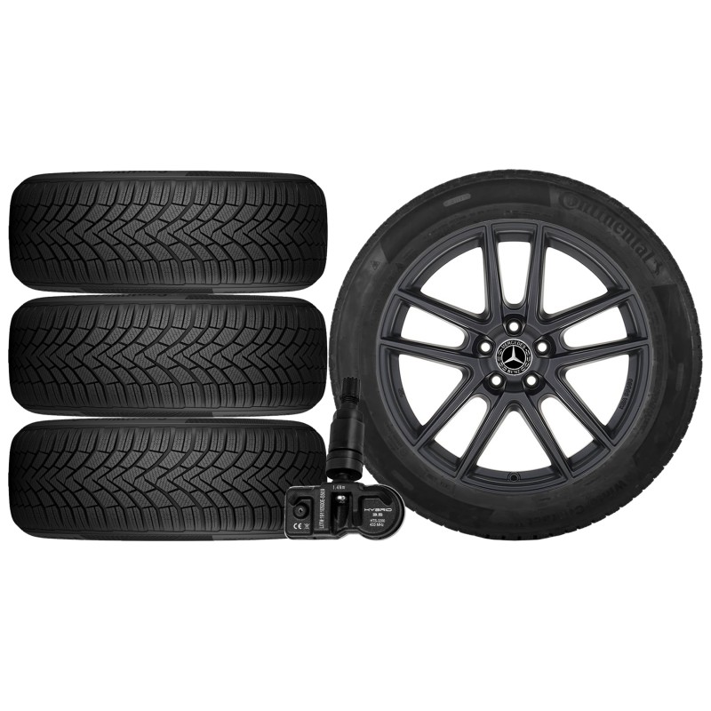 NOWE KOŁA ZIMA MERCEDES GLC COUPE C253 Continental 235/60R18+TPMS*12 NOWE KOŁA ZIMA MERCEDES GLC COUPE C253 Continental 235/60R18+TPMS*12