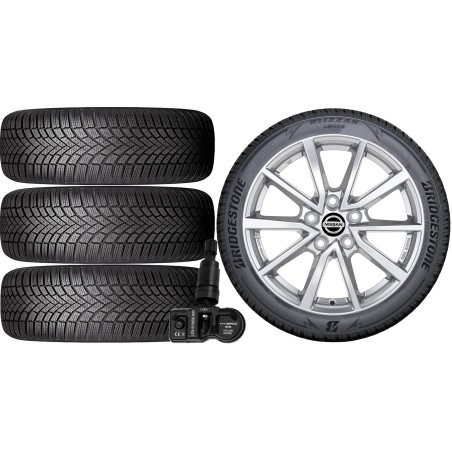 NOWE KOŁA ZIMA Nissan QASHQAI (J12) Bridgestone 215/65R17+TPMS*19