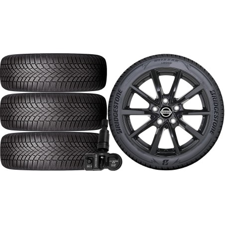 NOWE KOŁA ZIMA Nissan QASHQAI (J12) Bridgestone 215/65R17+TPMS*18