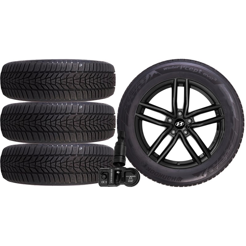 NOWE KOŁA ZIMA HYUNDAI TUCSON Hankook 225/60R17+TPMS*18 NOWE KOŁA ZIMA HYUNDAI TUCSON Hankook 225/60R17+TPMS*18
