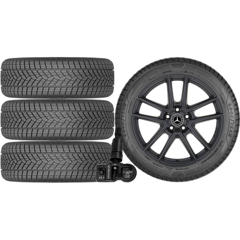 NOWE KOŁA ZIMA MERCEDES GLC W253 Goodyear 235/60R18+TPMS*13 NOWE KOŁA ZIMA MERCEDES GLC W253 Goodyear 235/60R18+TPMS*13